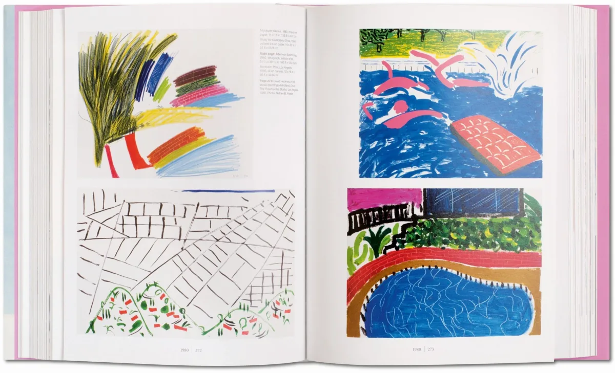 David Hockney. A Bigger Book