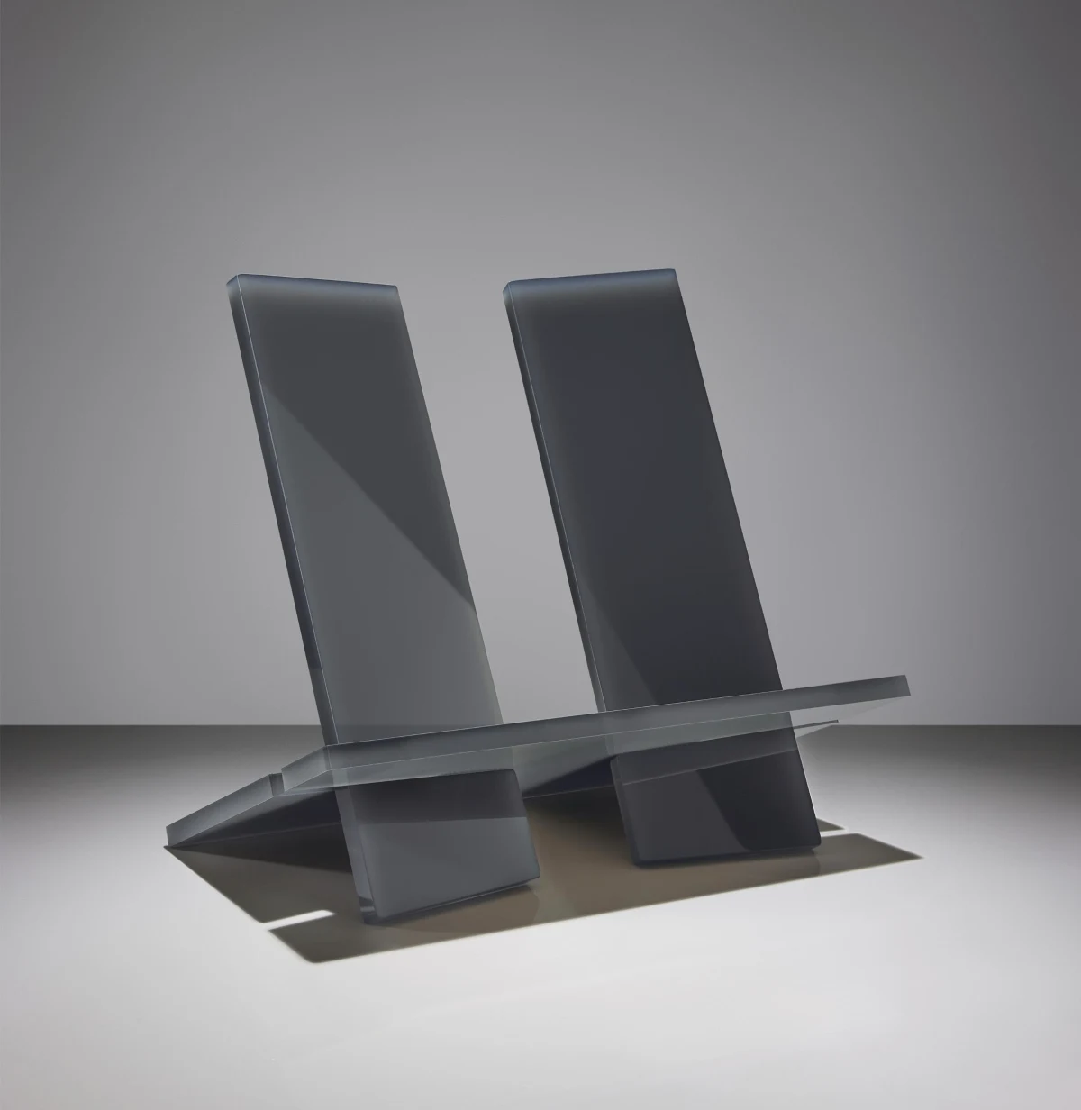 Bookstand, Grey, XL